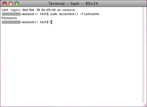 Modify Terminal Command on Mac