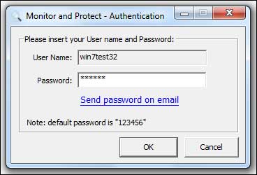 Micro Keylogger password